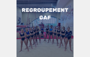 Regroupement GAF n°2 - Compte rendu