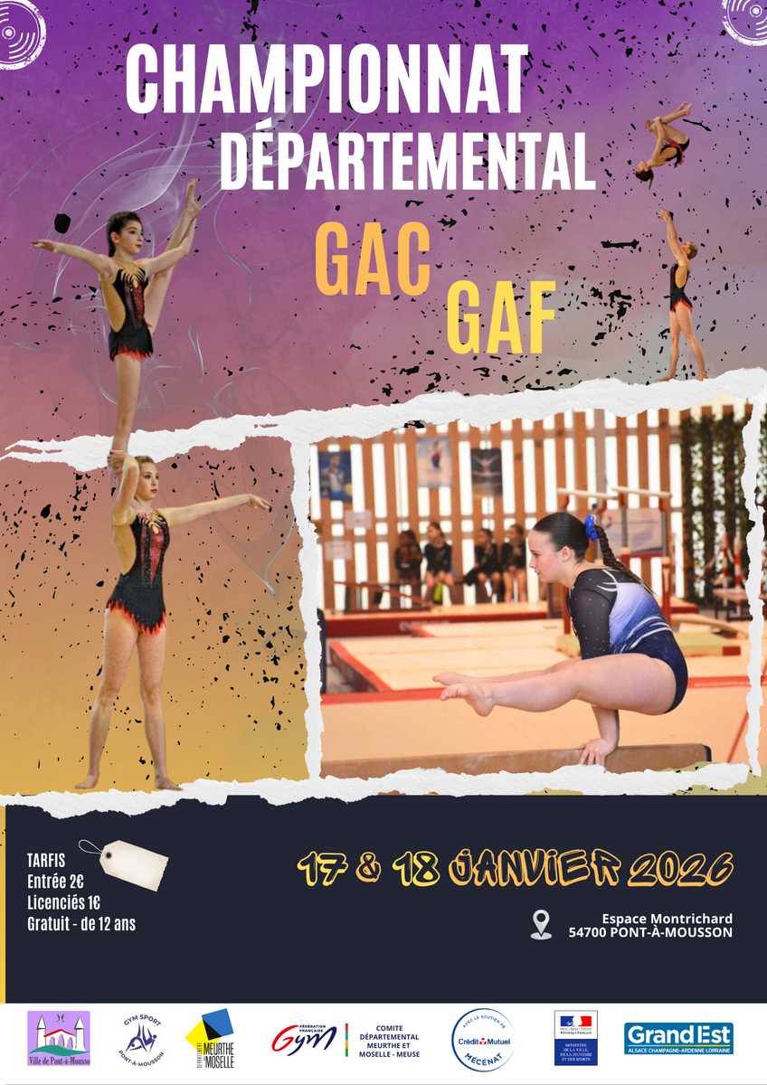 GAC  -   CHPT DEP   -   Toutes catégories